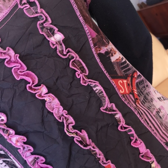 Chagall asymmetric hem tunic - Picture 3 of 10